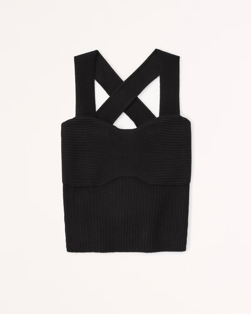 Women's Ottoman Crossback Tank | Women's New Arrivals | Abercrombie.com | Abercrombie & Fitch (US)