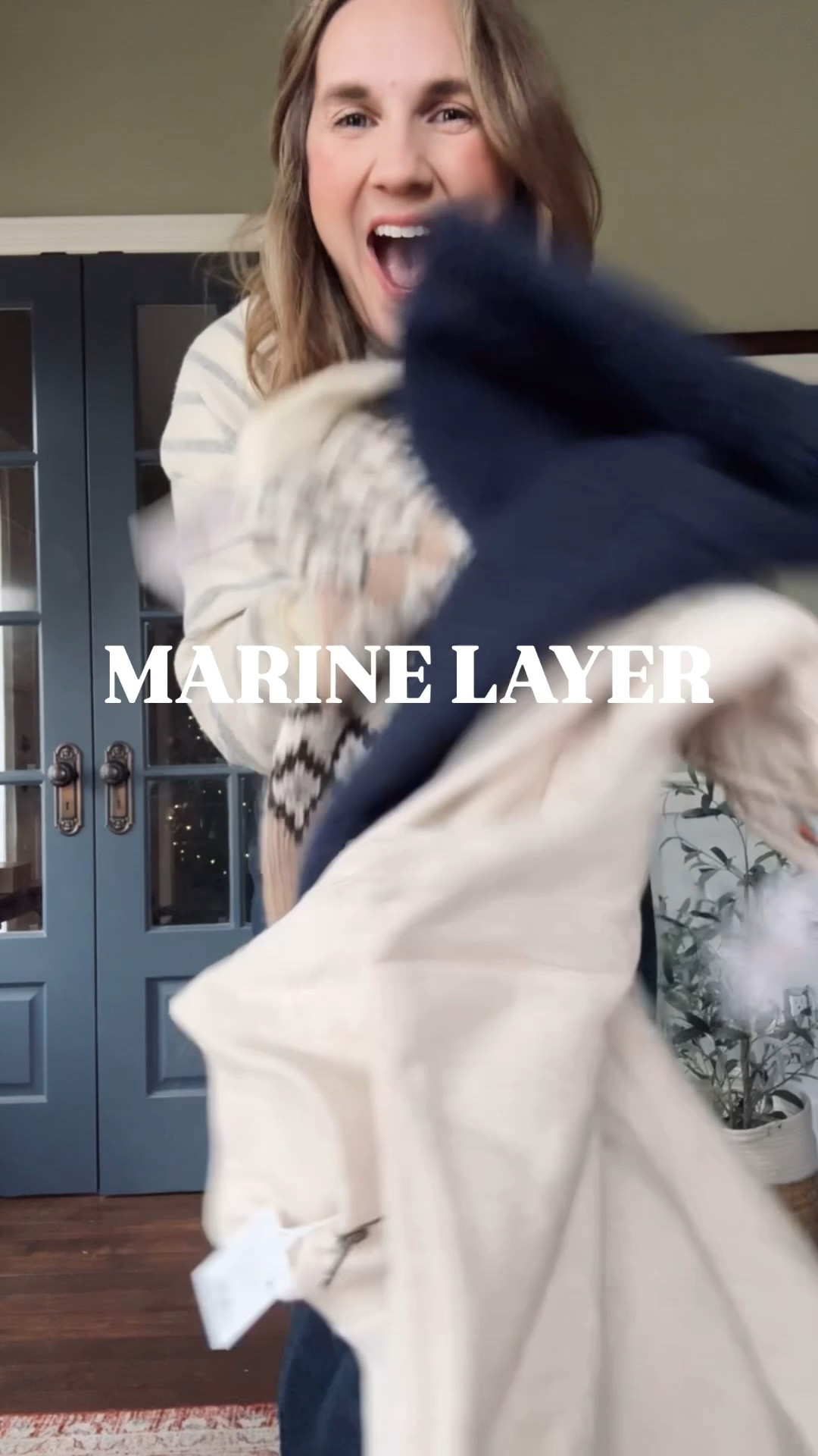 Marine Layer Sale Order Try On 
Stripe Sweatshirt - tts
Set- Up a size 
Sweaters - tts but going to exchange for up a size for a more oversized fit - so so pretty and soft 

Jeans- Gap - up a size in dark wash 
Belt - Gap 
Loafers - Freda Salvador 

#LTKSeasonal #LTKSaleAlert #LTKOver40