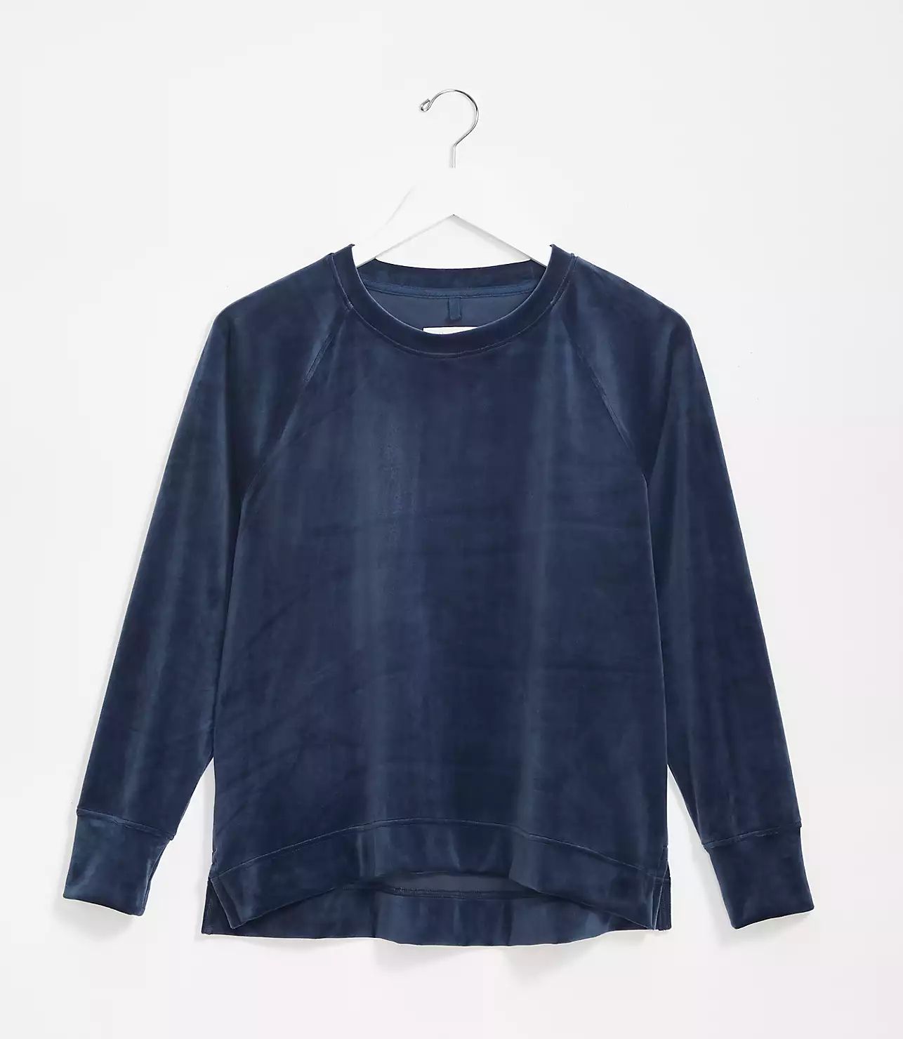 Lou & Grey Velour Sweatshirt | LOFT