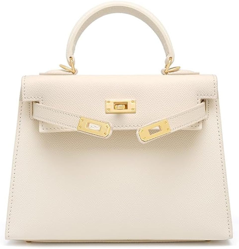 Genuine leather mini crossbody bag cowhide handbag for women | Amazon (US)