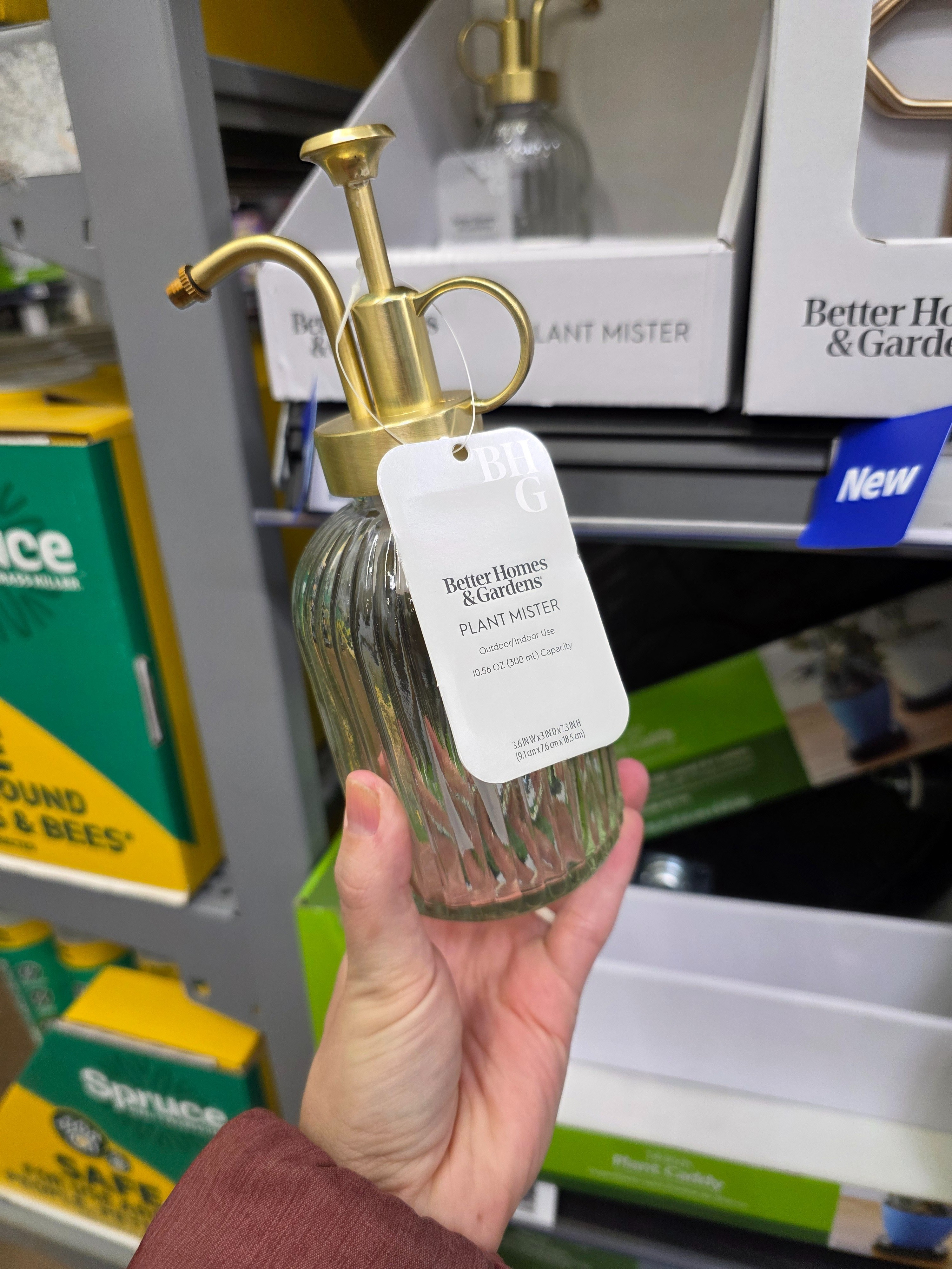 The prettiest plant essential 🌿 A glass mister that actually looks good sitting out - and keeps your plants thriving. #walmart 

 #LTKHome