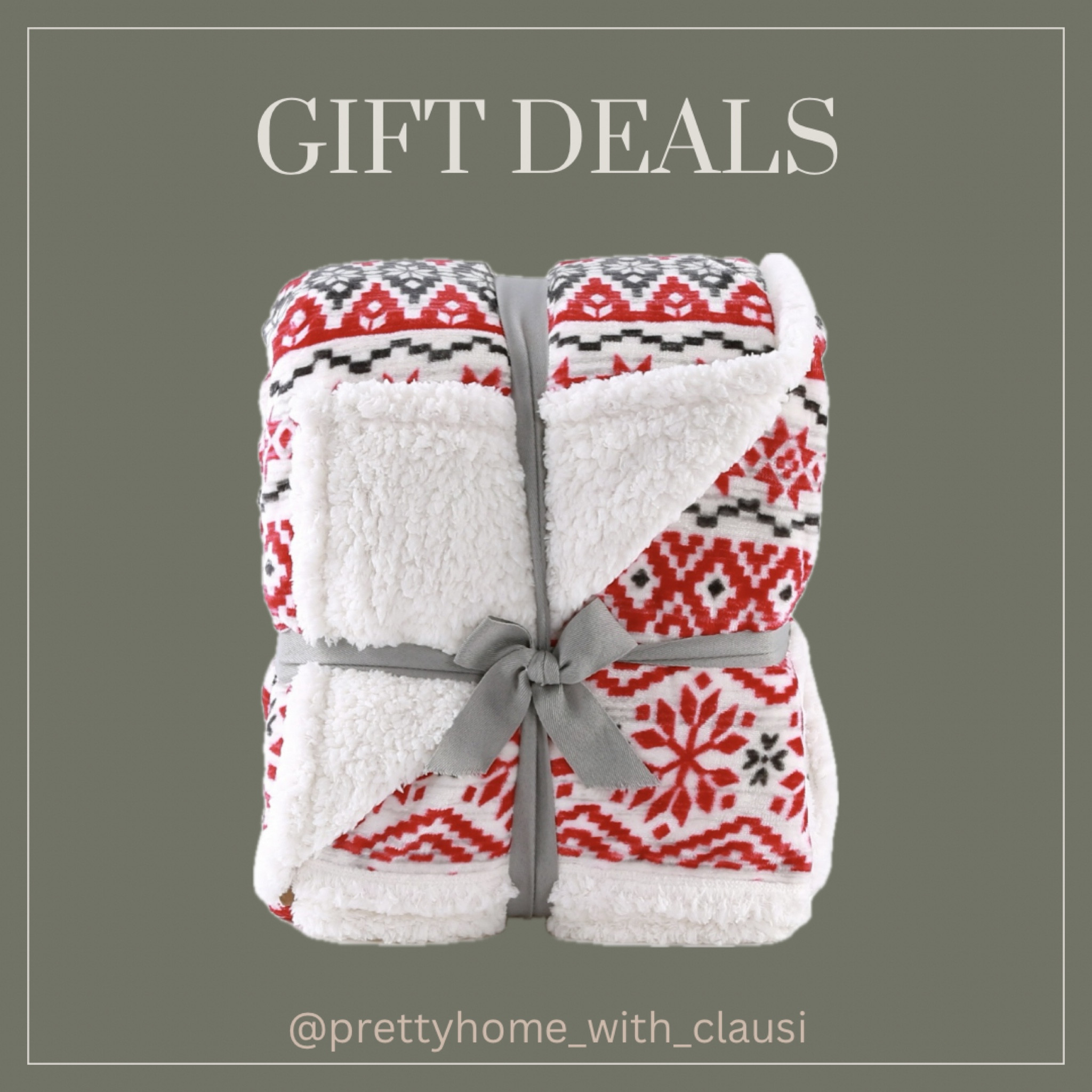 Give the coziness and warmth of the season to that special someone who likes a throw blanket to watch tv and to keep it on the couch as decor during the Holiday season.

#LTKGiftGuide #LTKSeasonal #LTKHoliday