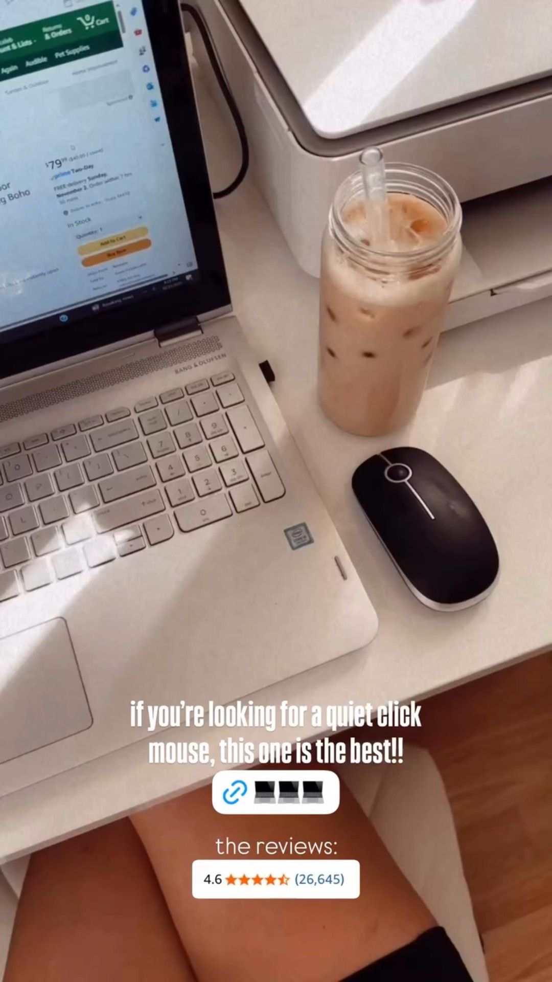 if you’re looking for a quiet click mouse, this one is the best!! 

#LTKHome