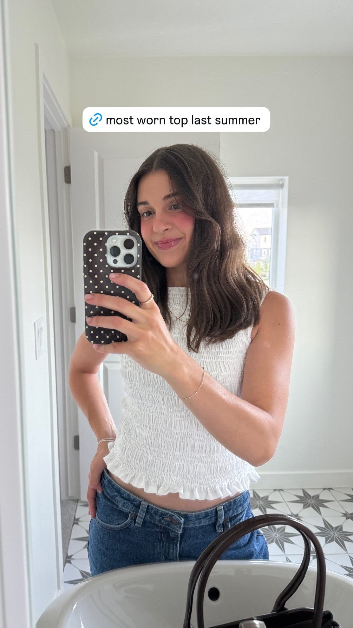 Aritzia Renoir tank back in stock! Wearing a small 🤍🤍🤍

#LTKSeasonal #LTKootd