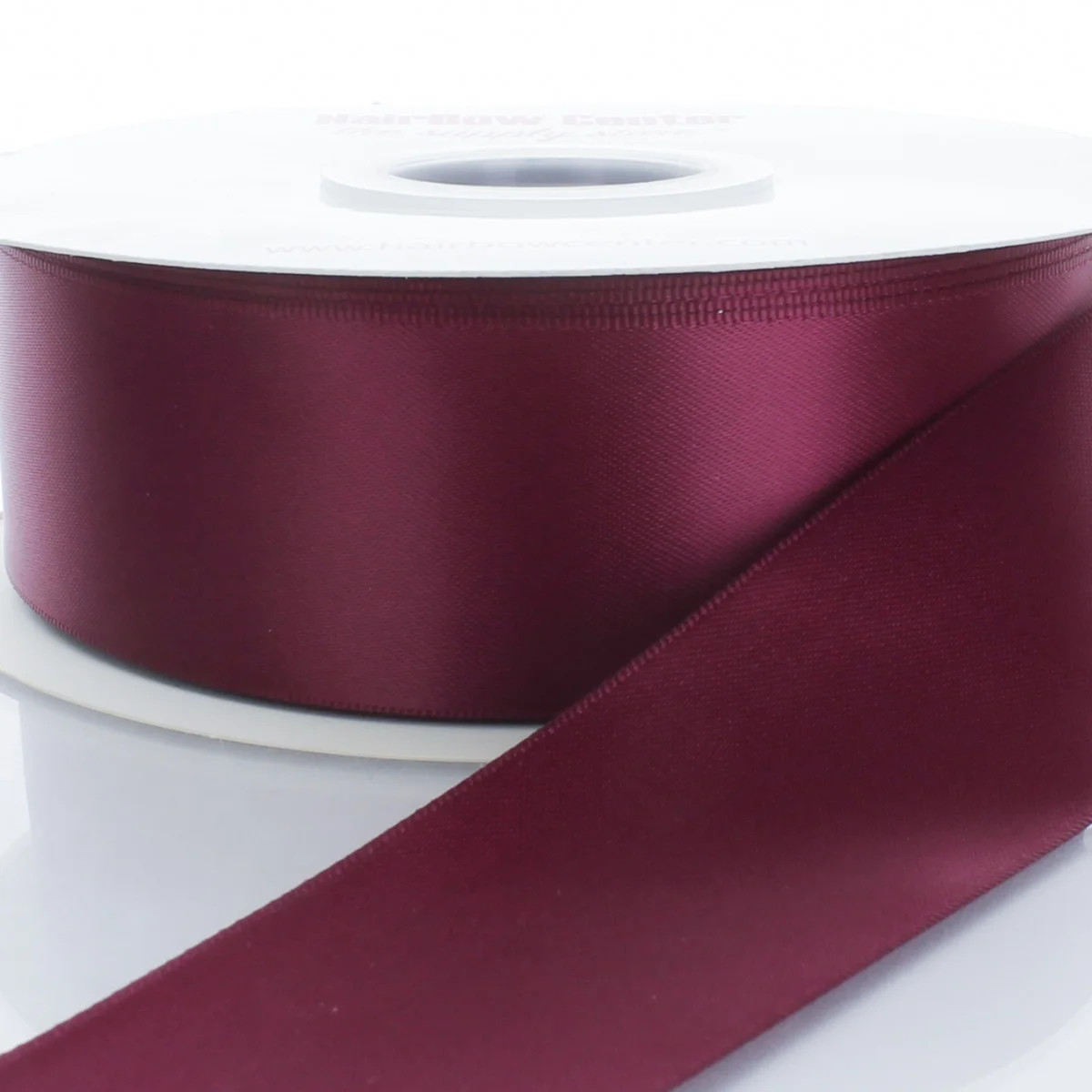 3" Wine Double Faced Satin Ribbon 3 Yards | Walmart (US)