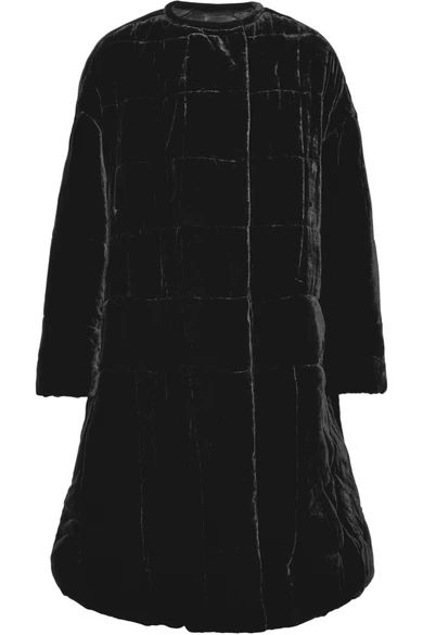 Isabel Marant - Tao Oversized Velvet Coat - Black | NET-A-PORTER (UK & EU)