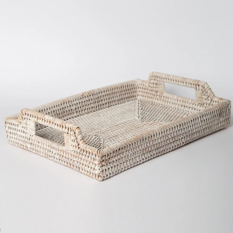 490 - Rectangular Rattan Tray | Walmart (US)