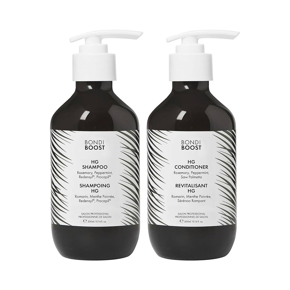 BondiBoost HG Anti-Thinning Shampoo Conditioner Set [10.14 fl oz each], Clinically Tested to Prom... | Amazon (US)