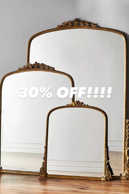 30% off the anthropologie gleaming primrose mirrors! the best mirrors ever!

#LTKsalealert #LTKhome #LTKCyberWeek