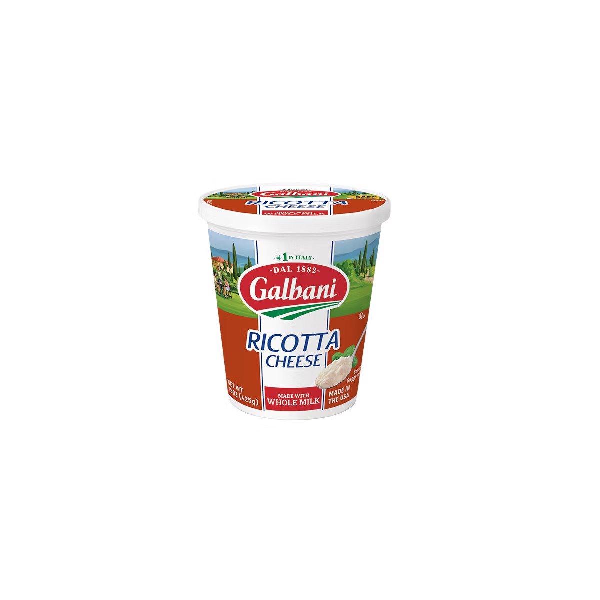Galbani Whole Milk Ricotta Cheese - 15oz | Target