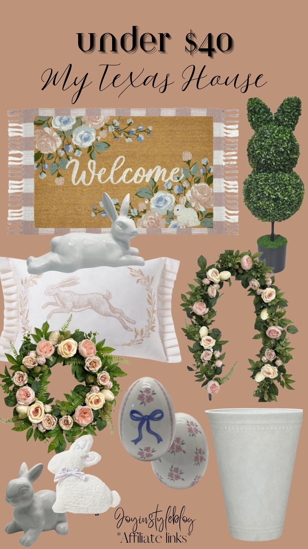 Walmart Easter home decor / my Texas house / home decoration/ wreath / spring home decor 

#LTKmomlife #LTKSeasonal #LTKHome