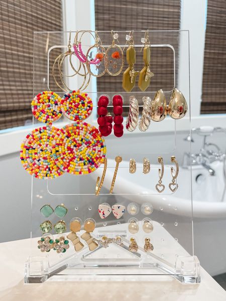 earring organizer, earring stand

#LTKstyletip #LTKbeauty #LTKfindsunder50