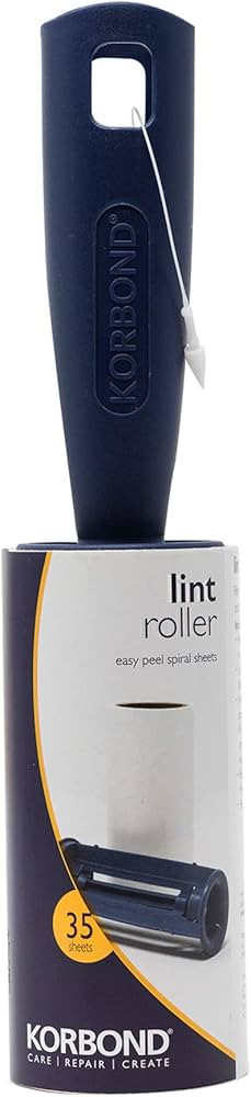 Korbond 5m Lint Roller - 35 Sticky Sheets - Lint Remover, Pet Hair Remover, Cat Hair Remover, Sti... | Amazon (UK)