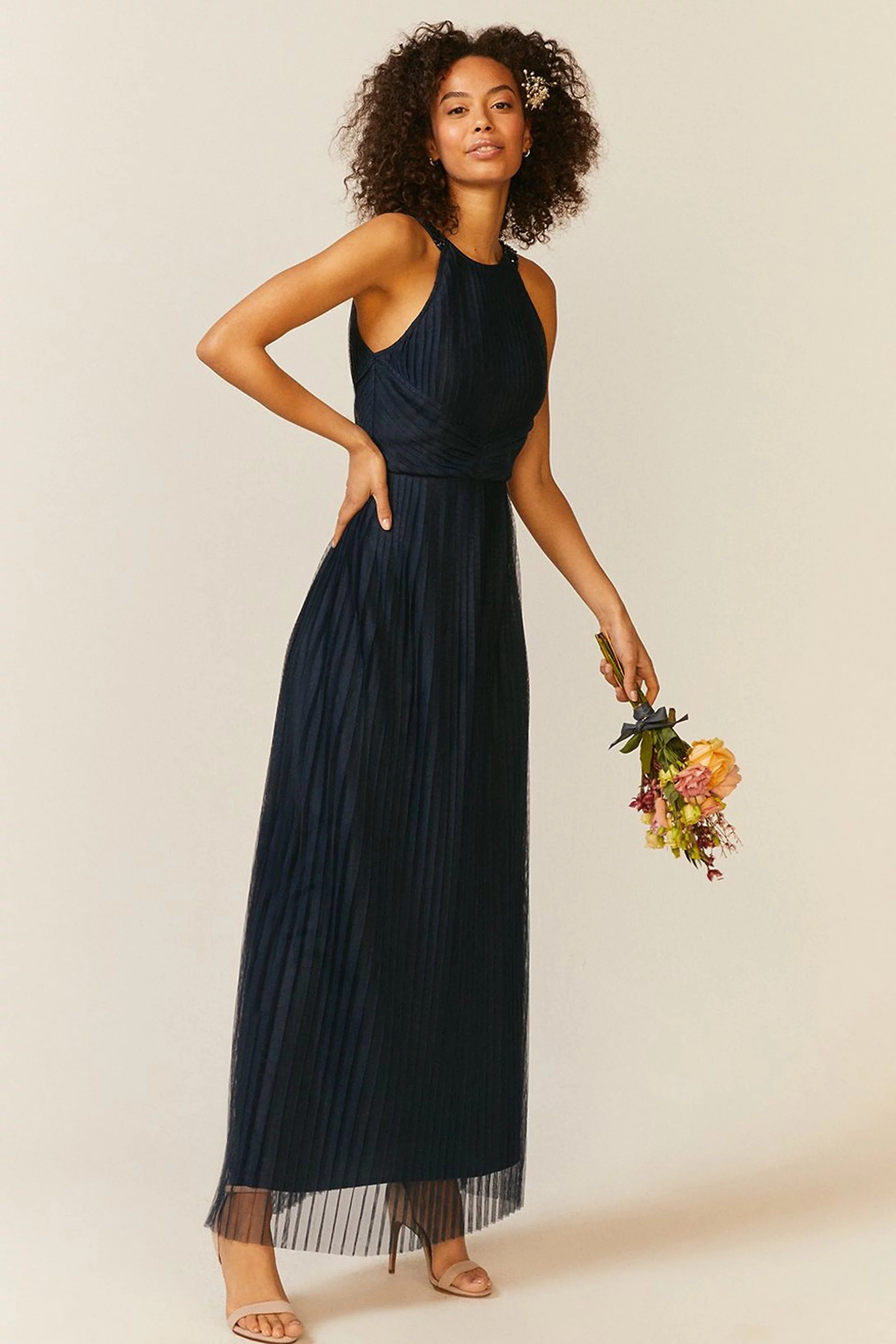 All Over Pleated Maxi Dress | Coast (UK)