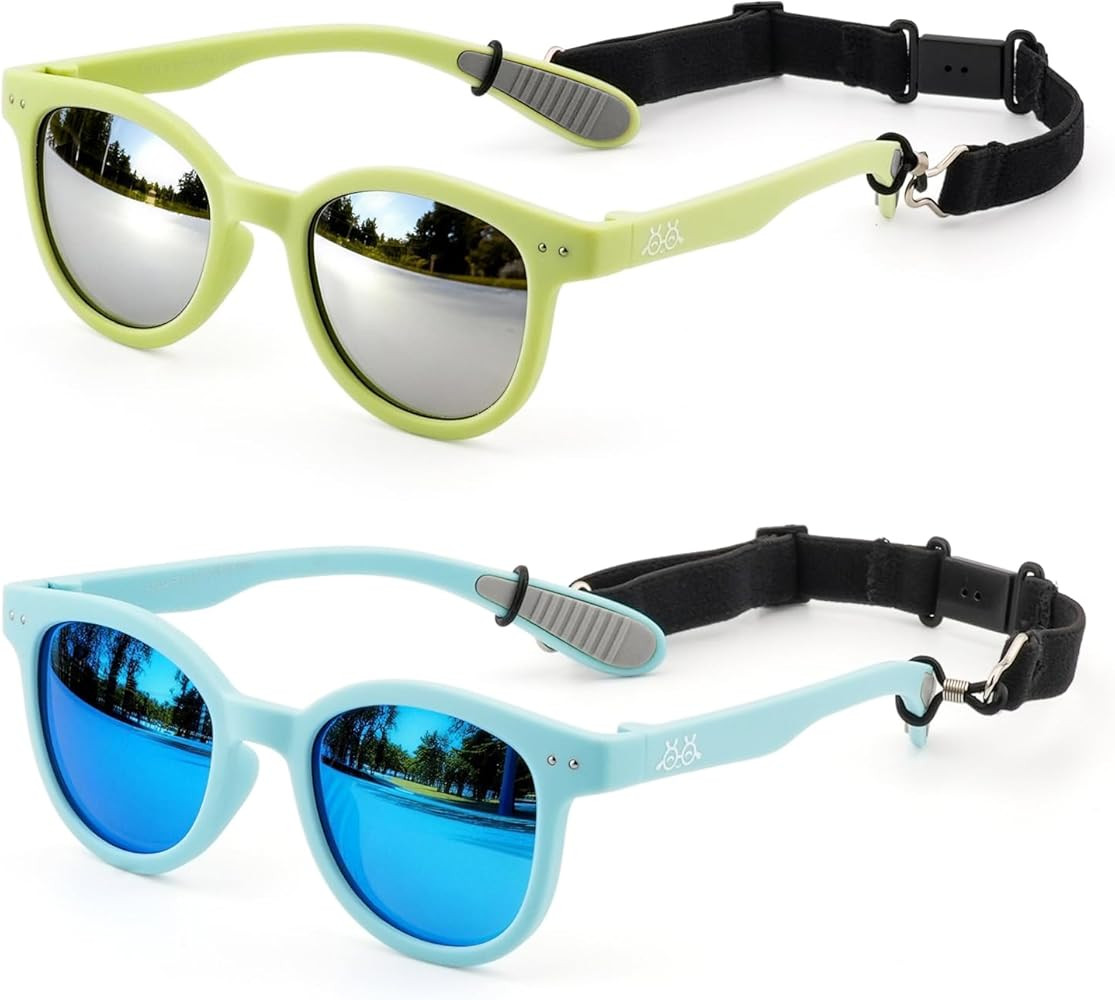 EYEBUDDY Kids Toddler Sunglasses Age 2-4/3-5 Boys Girls Polarized UV Protection Sun Glasses for A... | Amazon (US)