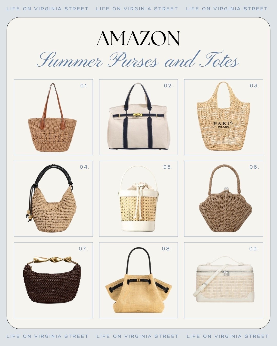 Amazon summer purses and totes 🙌🏻🙌🏻￼

#LTKSeasonal #LTKOver40 #LTKdayinmylife

#LTKdayinmylife #LTKSeasonal