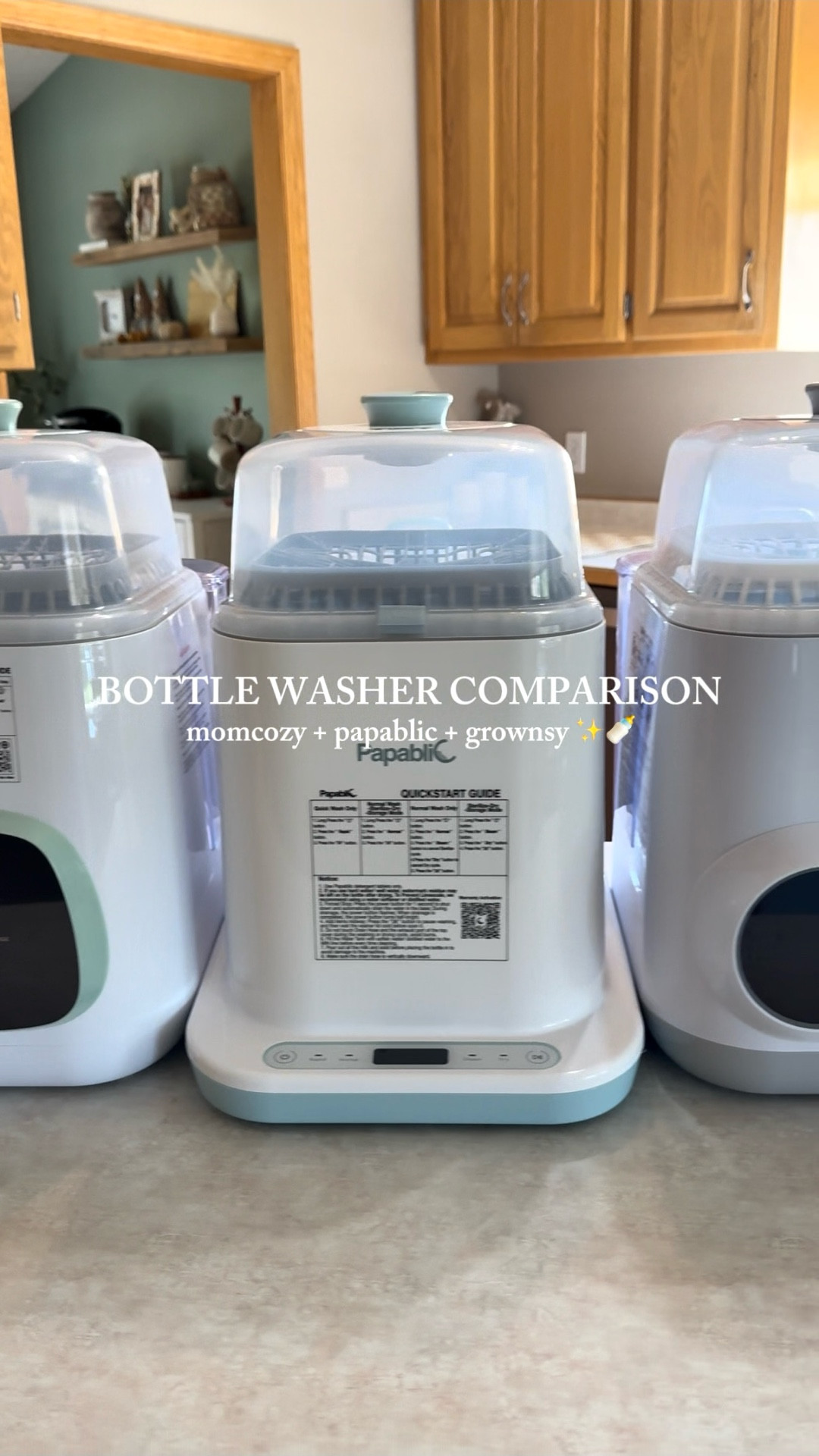 Comparing 3 of the most popular baby bottle washers 🍼
Here’s how they compare + discount codes!

MOMCOZY: F10JESSICA for 10% off
PAPABLIC: JESCAPP1 for 10% off
GROWNSY: JESSICAB013 for 20% off

#LTKBaby #LTKFamily #LTKKids