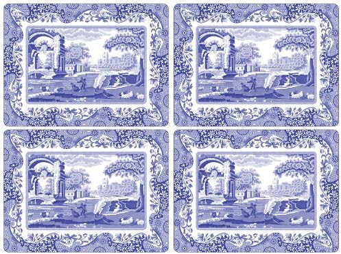 Spode Blue Italian Placemats, Set of 4 | Amazon (US)