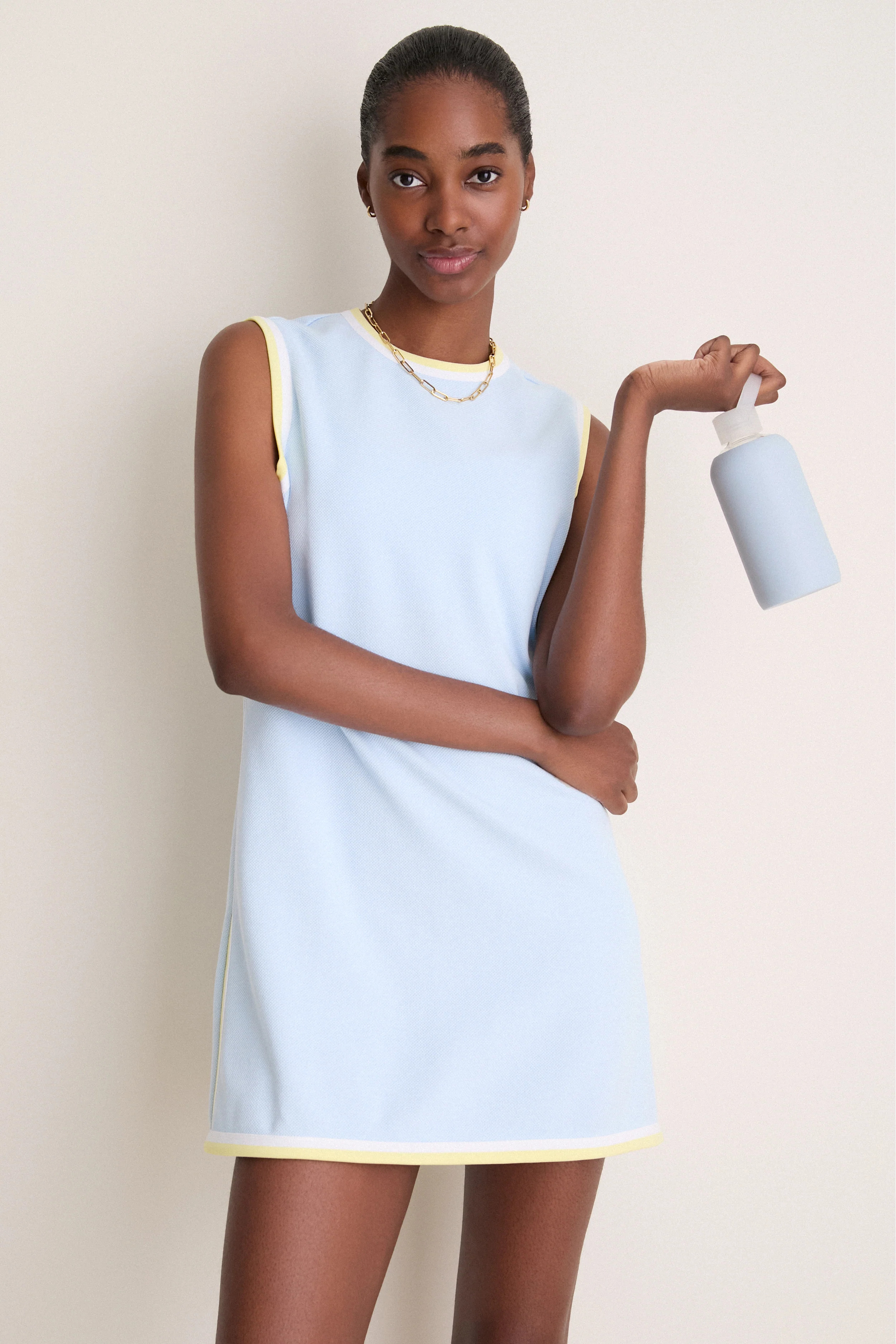 Light Blue Pique Cheryl Tennis Dress | Tuckernuck (US)