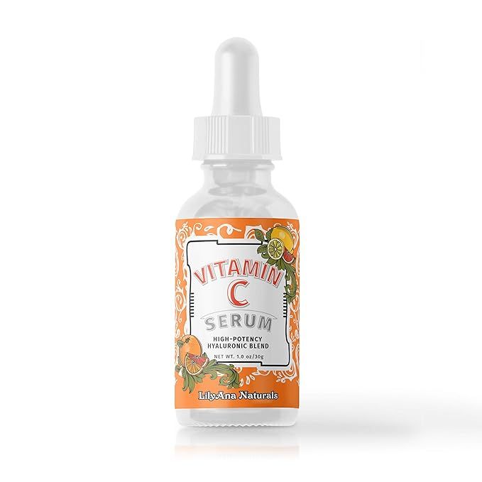 Vitamin C Serum for Face - Face Serum with Hyaluronic Acid and Vitamin E, Anti Aging Serum, Reduc... | Amazon (US)