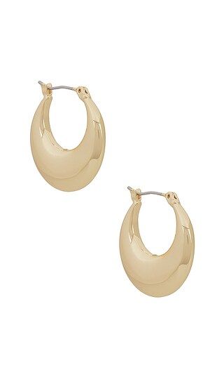 Greta Earring in Gold | Revolve Clothing (Global)