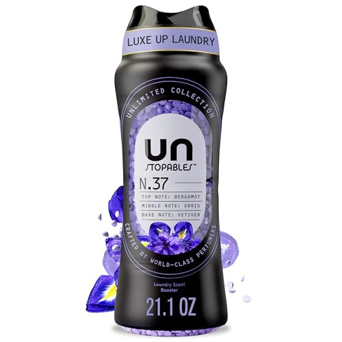 Downy Unstopables Unlimited Collection In-Wash Laundry Scent Booster Beads, No. 37, Fine Fragrance, Long-Lasting Fresh Scent Beads, 21.1 oz | Amazon (US)