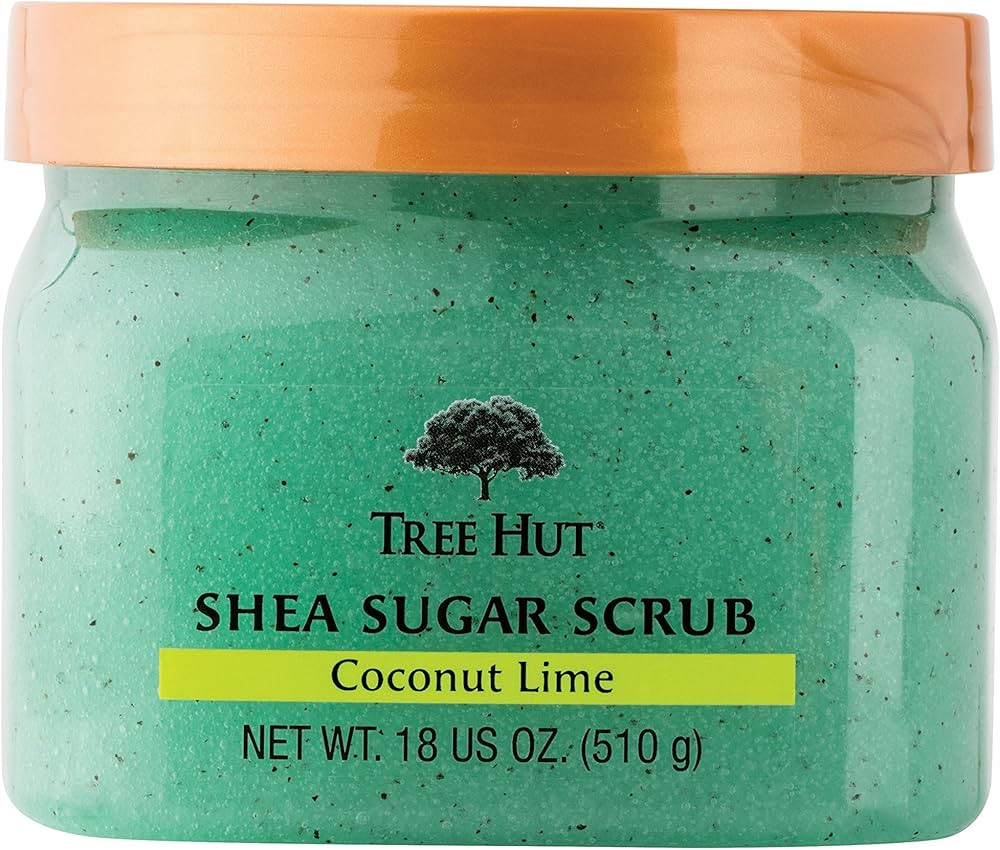Tree Hut Shea Sugar Body Scrub Coconut Lime 18 oz | Amazon (US)
