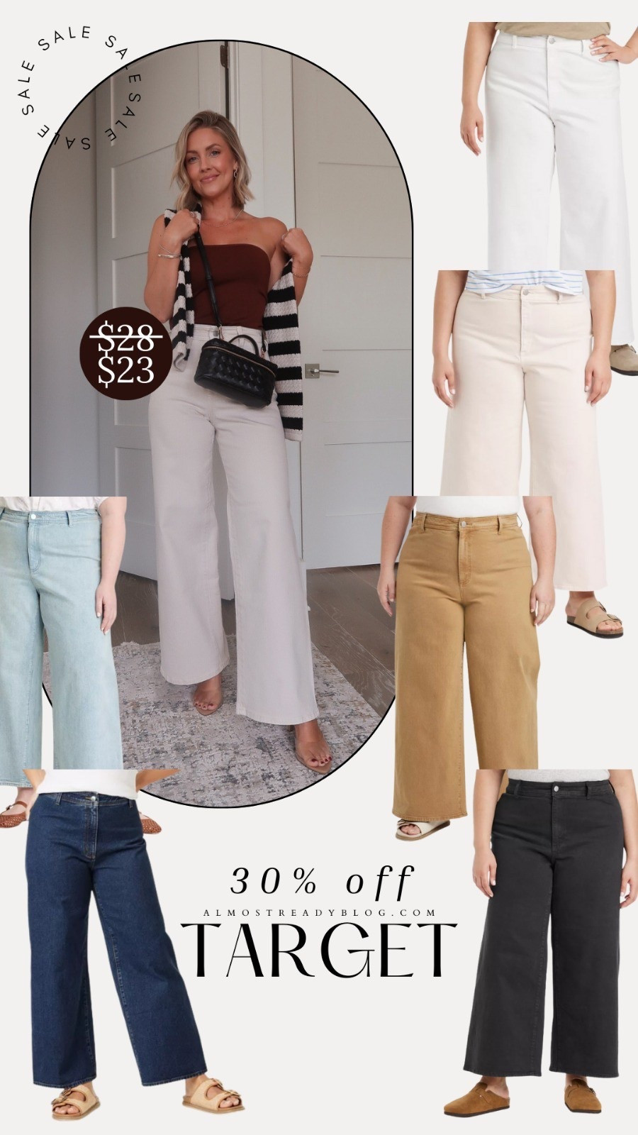 My favorite Target pants are on sale for $23!!! True to size! 🤎

#LTKFindsUnder100 #LTKSaleAlert