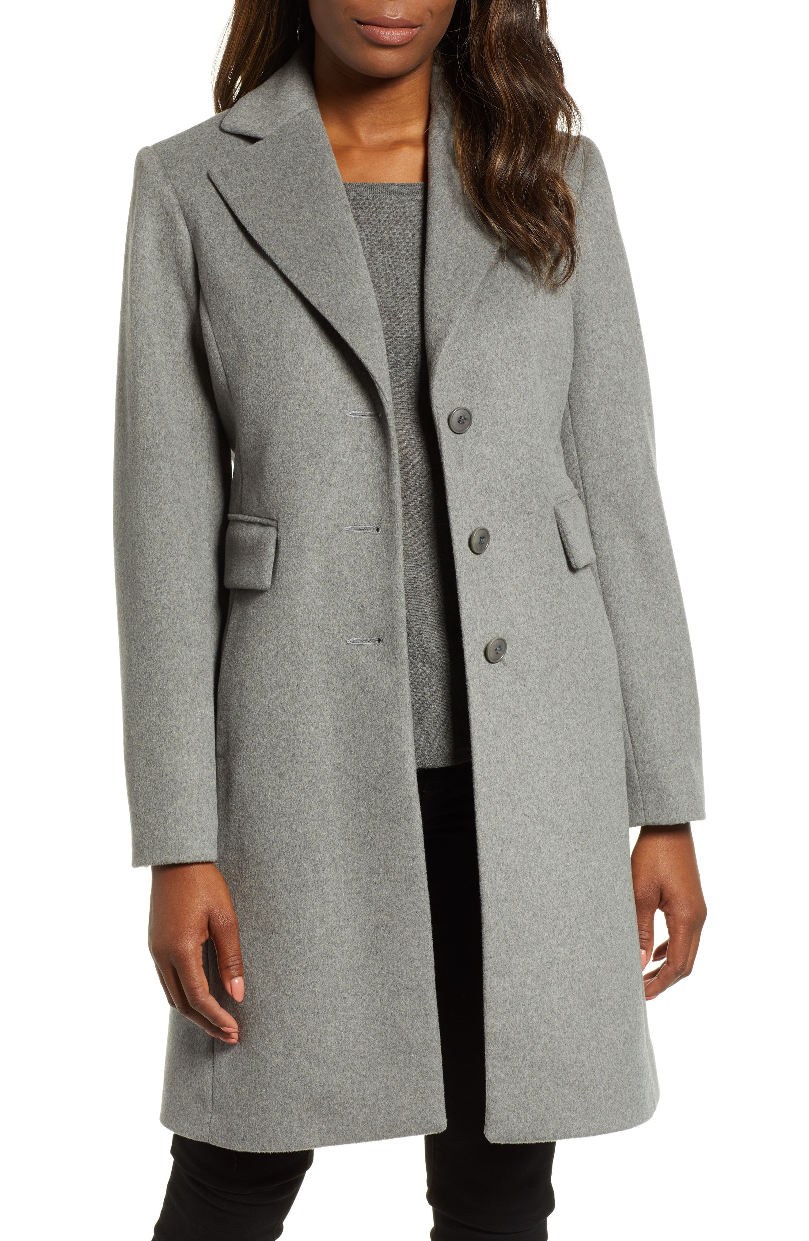 Kristen Blake Walking Coat (Regular & Petite) | Nordstrom