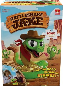 Rattlesnake Jake - Get The Gold Before He Strikes! Game - Includes A Fun Colorful 24pc Puzzle by ... | Amazon (US)
