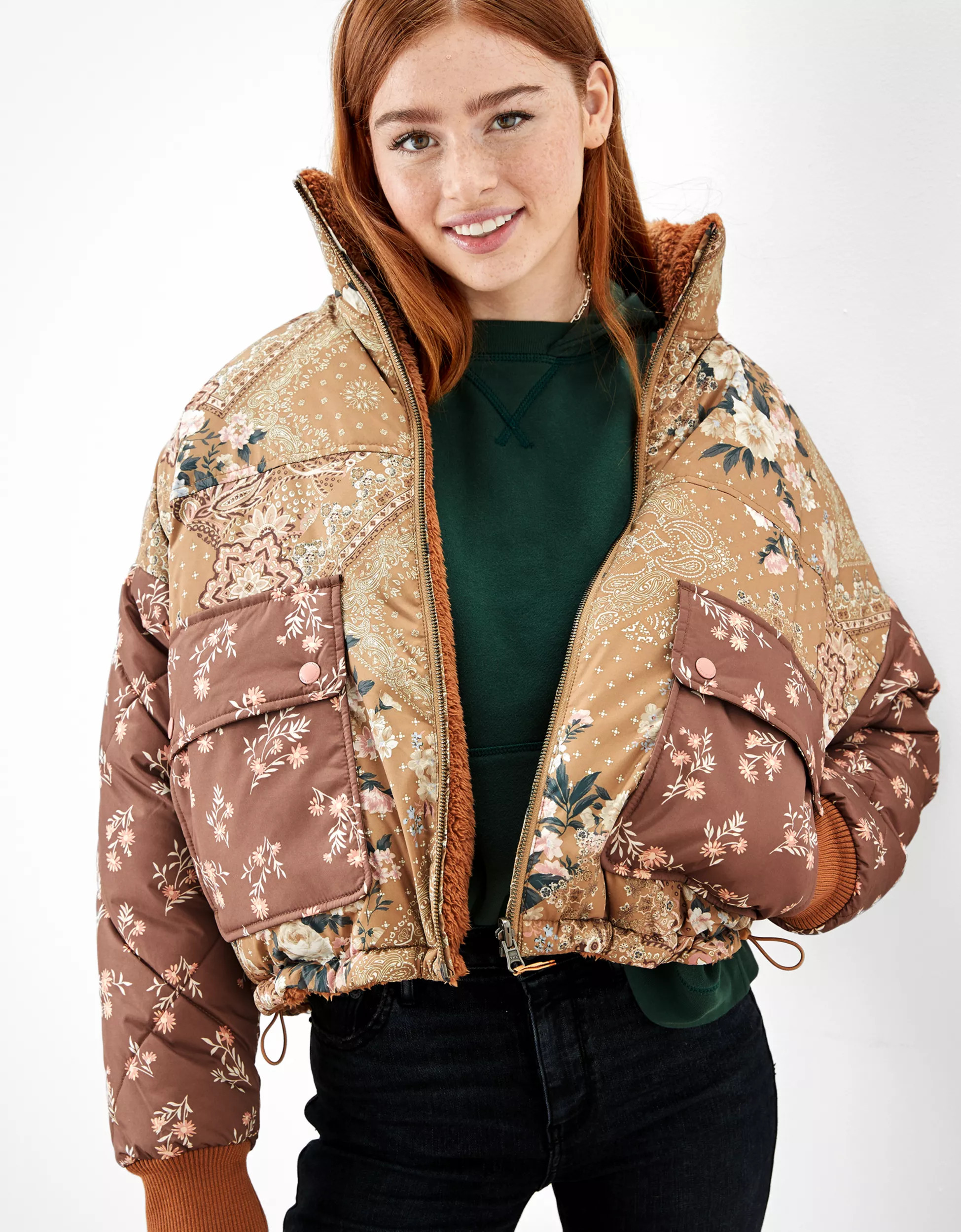 AE Reversible Chill Puffer | American Eagle Outfitters (US & CA)