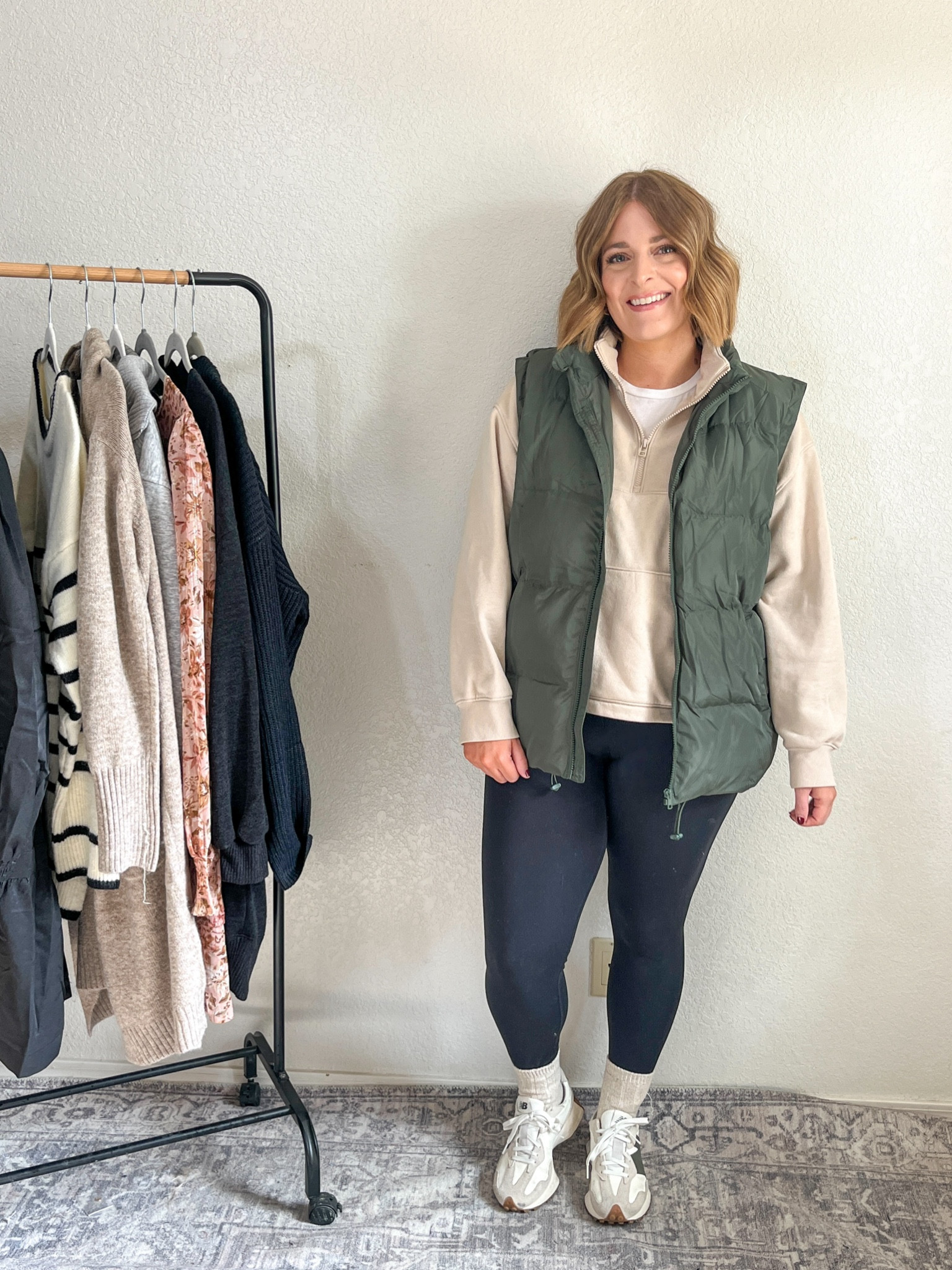Winter Layers Outfit Idea// quarter zip pullover + puffer vest 

Pullover is older from Old Navy, but linked really similar one!
Puffer Vest L


#LTKstyletip #LTKmidsize #LTKfindsunder50
