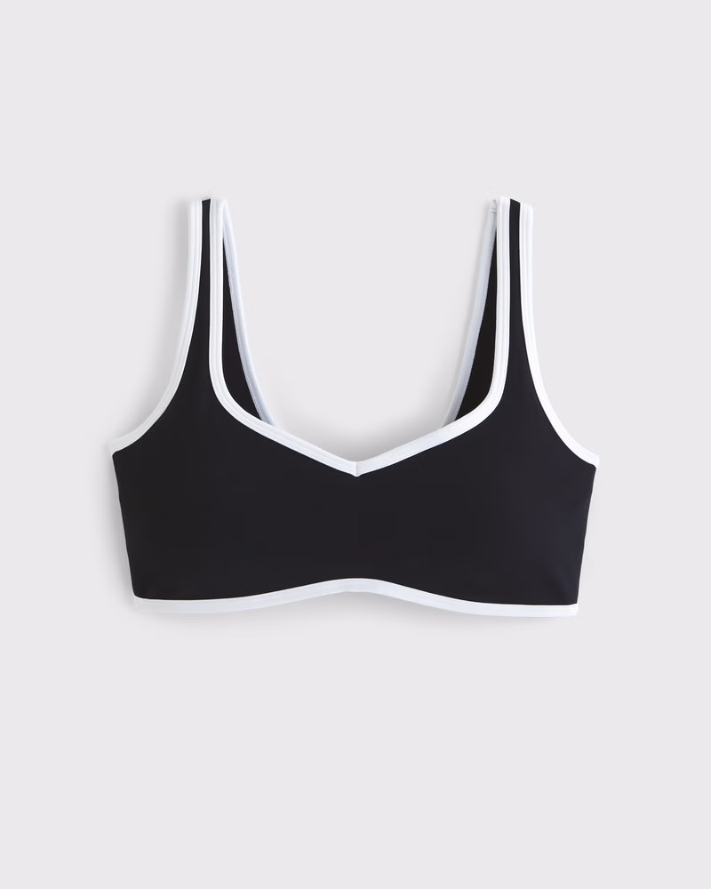 Abercrombie & Fitch Women's YPB studioFLEX Sports Bra in Black - Size XXL | Abercrombie & Fitch (US)