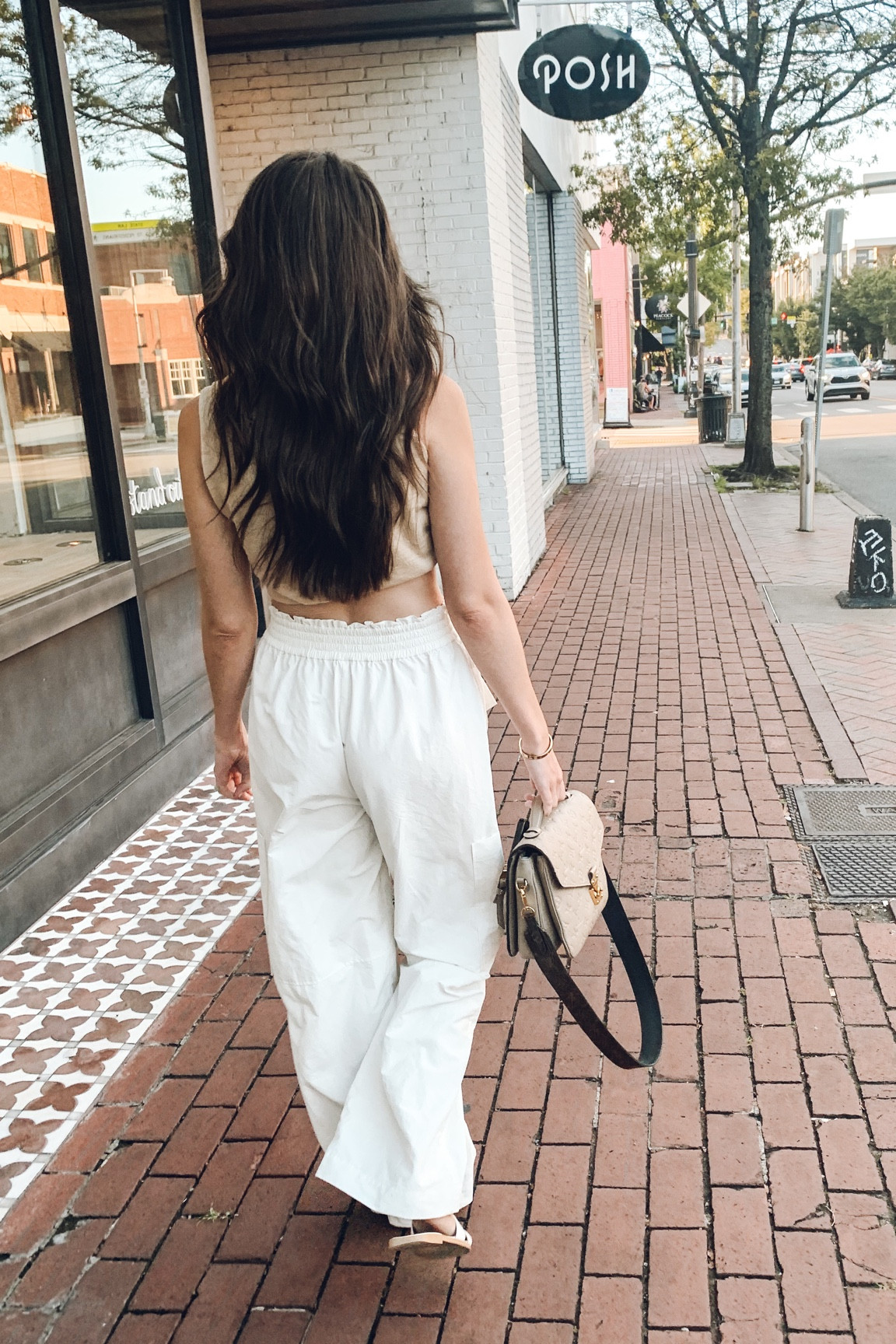 White cargo pants, utility pants, cream cargo pants, concert outfit, country concert outfit, fall outfit, country concert, teacher outfit, Louis Vuitton bag, LV bag 

#LTKstyletip #LTKitbag #LTKFind