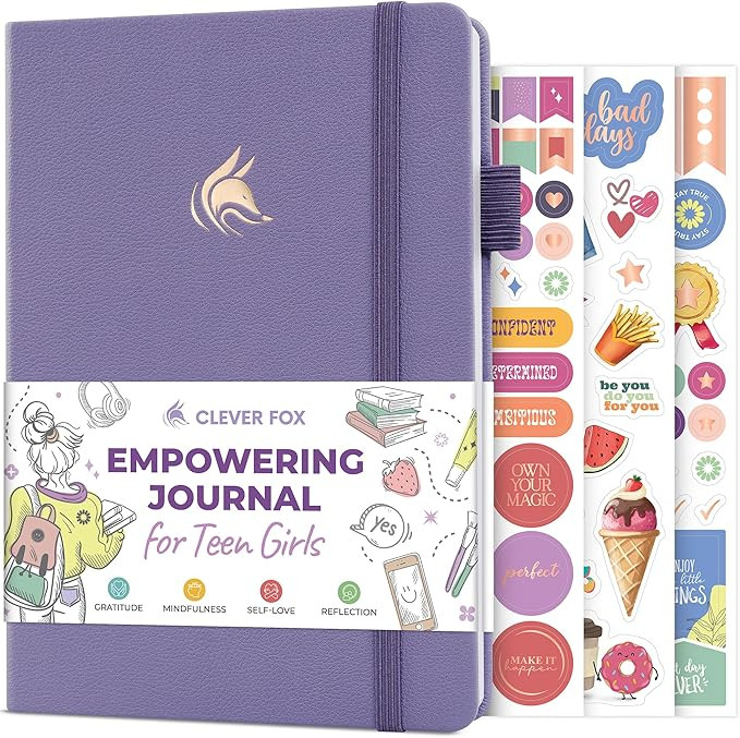 Clever Fox Empowering Journal for Teen Girls – Guided Self-Love Diary with Prompts – Gratitud... | Amazon (US)