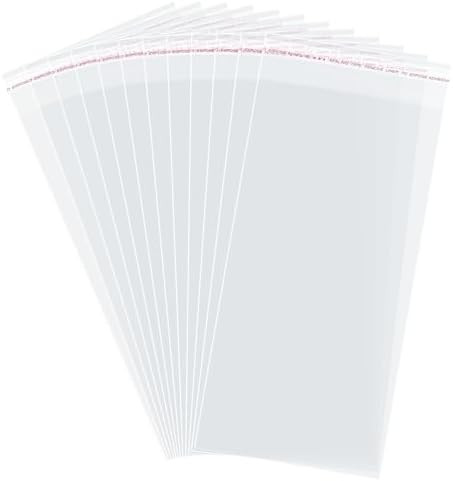 Morepack Self Sealing Cellophane Bags Self Adhesive,5x10 Inches Clear Resealable Cellophane Bags ... | Amazon (US)