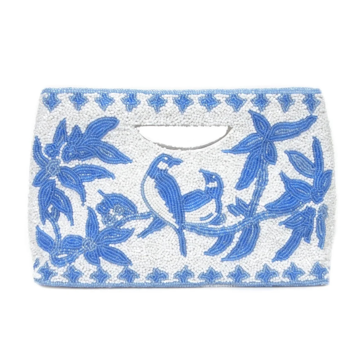Lily Beaded Handle Clutch | Sea Marie Designs