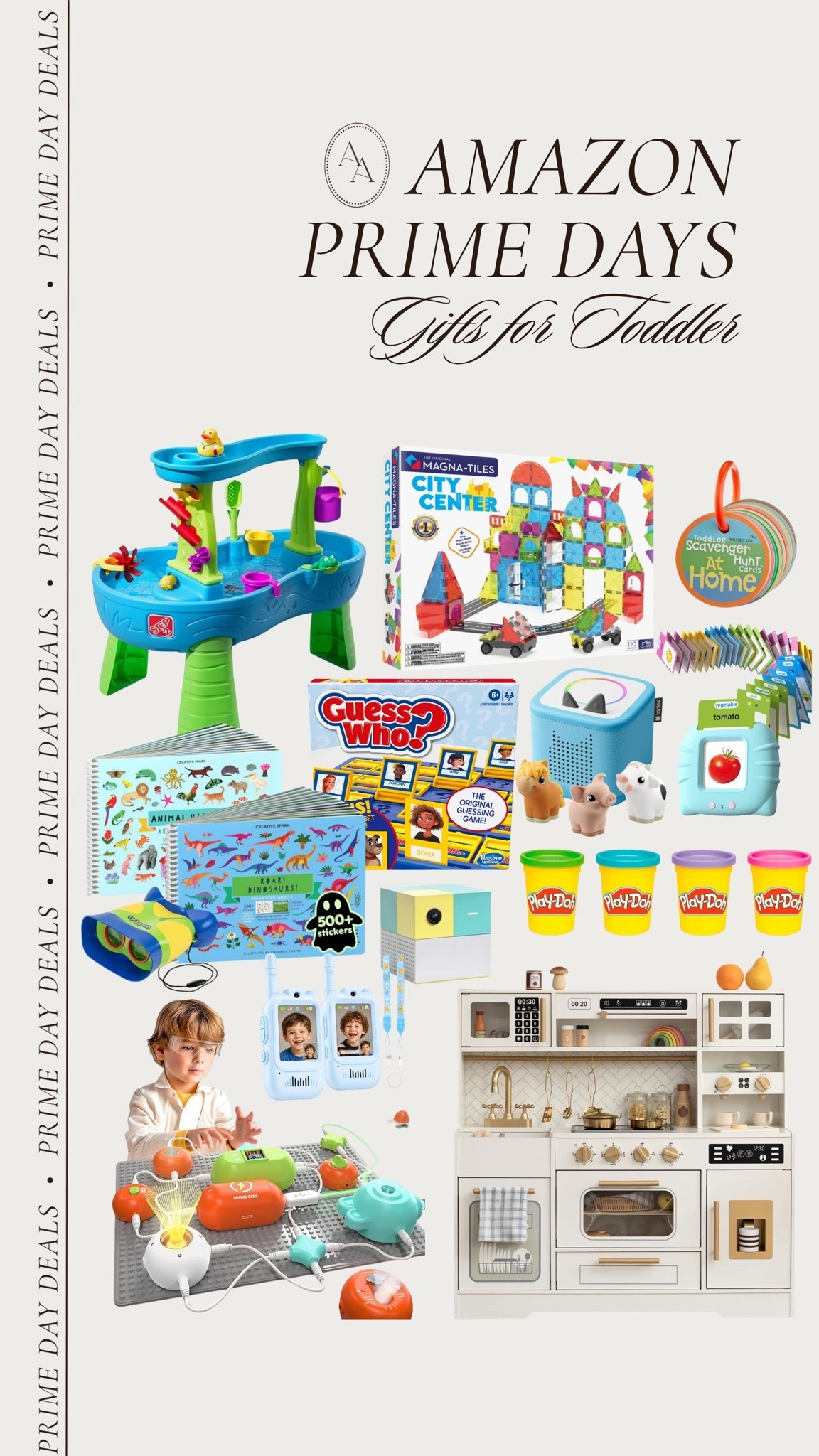 Amazon gift ideas for toddlers! All on sale for prime days ✨ includes a lot of our favorite & most-used toys in our own house! 

Kids toys || Amazon toys || Amazon sale || big deal days || kids gift guide || gift guide for toddlers || gifts for boys || gifts for girls