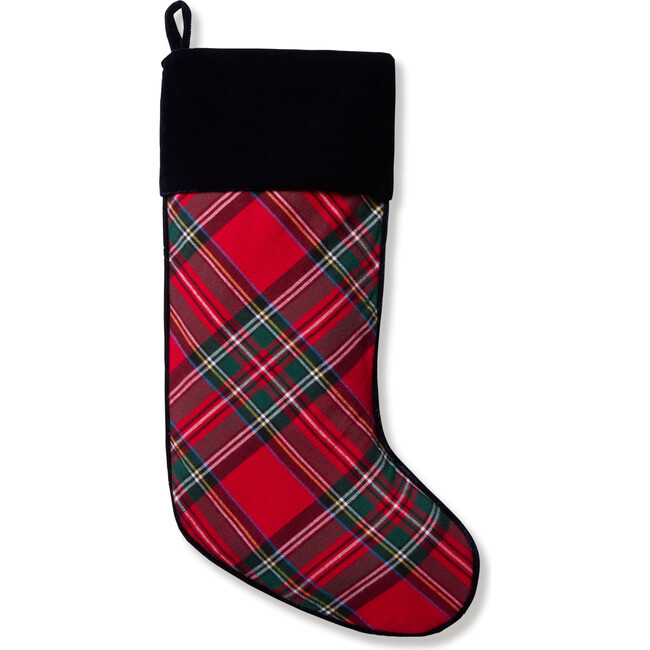 Petite Plume | Christmas Stocking, Imperial Tartan (Red) | Maisonette | Maisonette