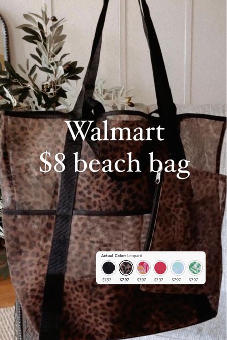 Walmart mesh beach bag $8

#LTKswim #LTKstyletip #LTKfindsunder50