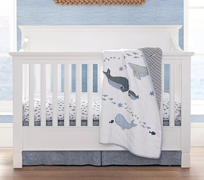 Whale cheap baby bedding