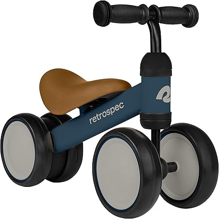 Retrospec Cricket Baby Walker Balance Bike with 4 Wheels for Ages 12-24 Months - Toddler Bicycle ... | Amazon (US)