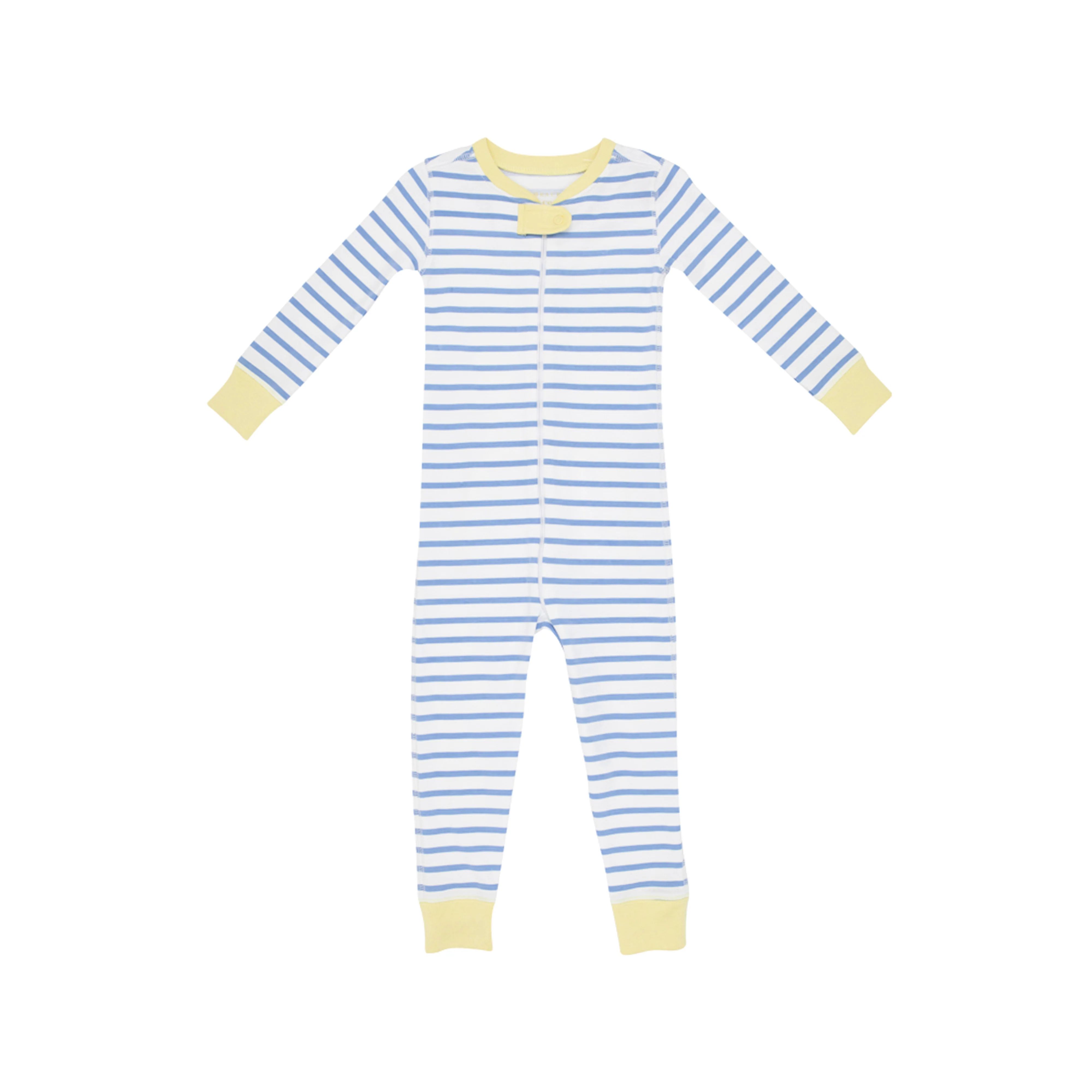 Knox's Night Night (Unisex) - Barbados Blue Stripe with Lake Worth Yellow | The Beaufort Bonnet Company