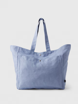 Linen-Cotton Tote Bag | Gap (US)
