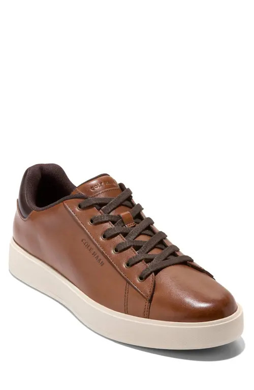 Cole Haan GrandPro Luxe LTT Sneaker in British Tan/dk Chocolate at Nordstrom, Size 7 | Nordstrom