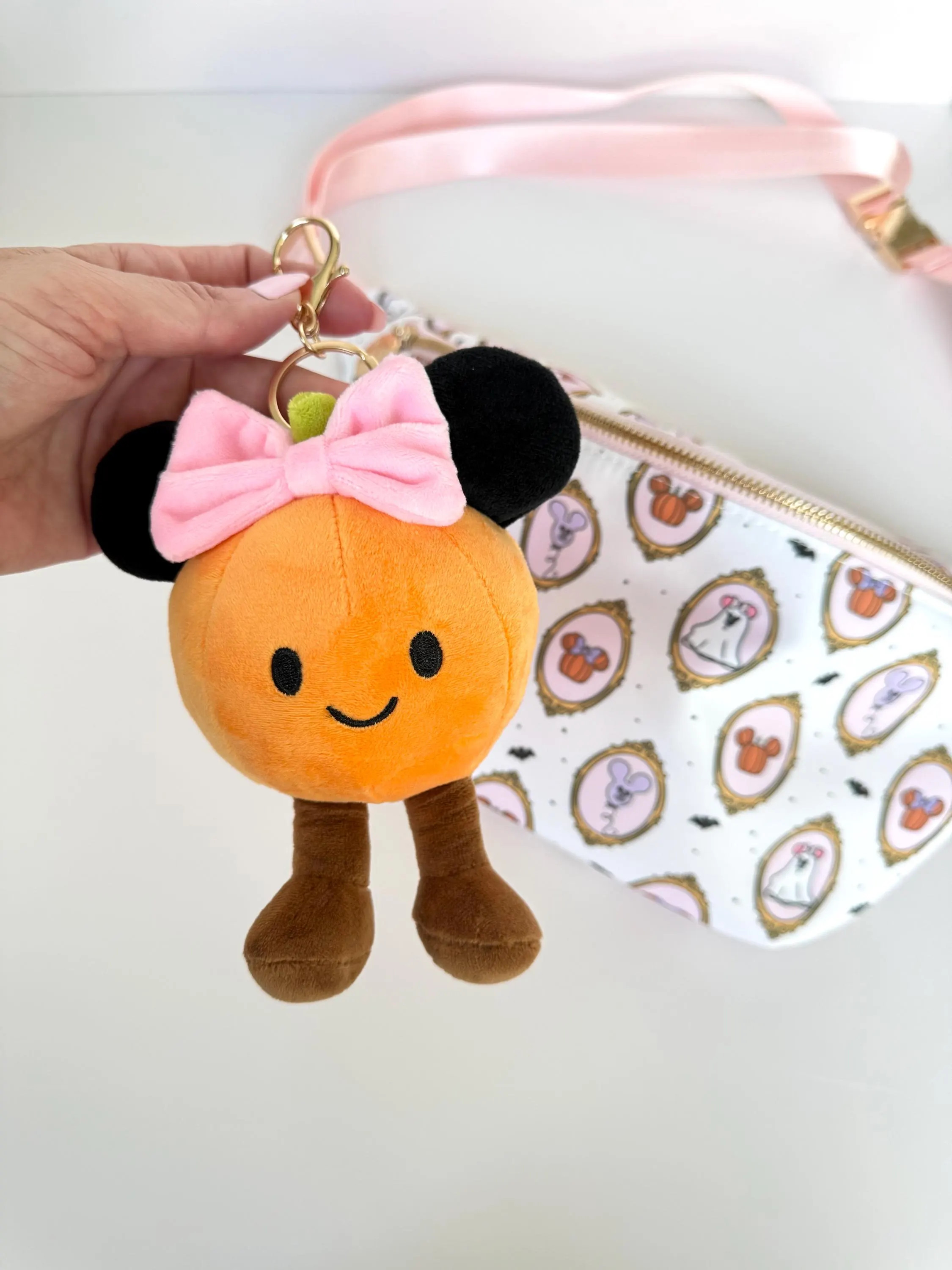 Pumpkin Mouse Plushie - Magical Plush - Plushie Bag Charm - Mouse Pumpkin Cutie - Magical Mouse | Etsy (Global)
