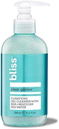 Bliss Clear Genius Clarifying Gel Cleanser | Non-Irritating | Clean | Cruelty-Free | Paraben Free... | Amazon (US)
