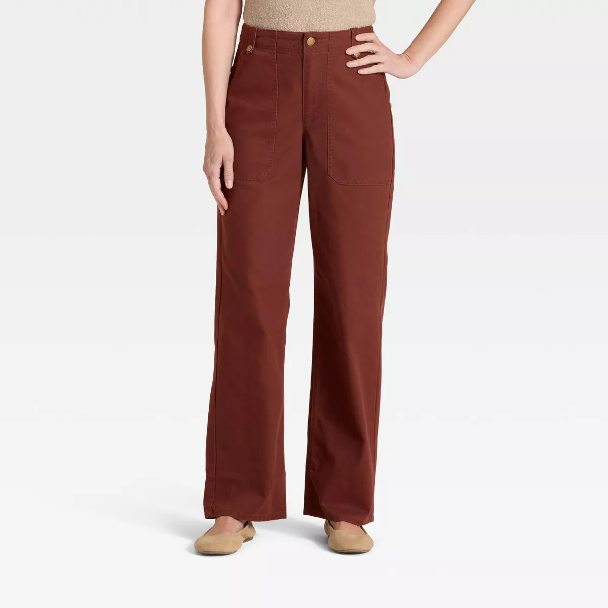 Women's Mid-Rise Straight Leg Cargo Pants - Universal Thread™ | Target