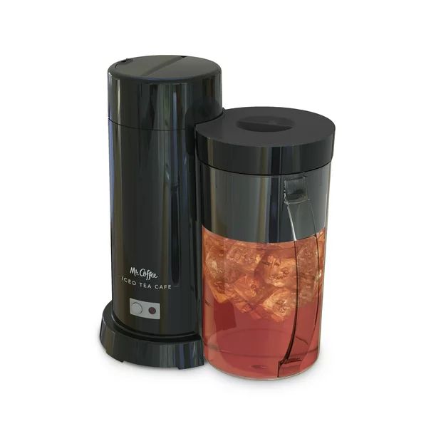 Mr. Coffee Iced Tea & Iced Coffee Maker, Black, 2 Quart - Walmart.com | Walmart (US)