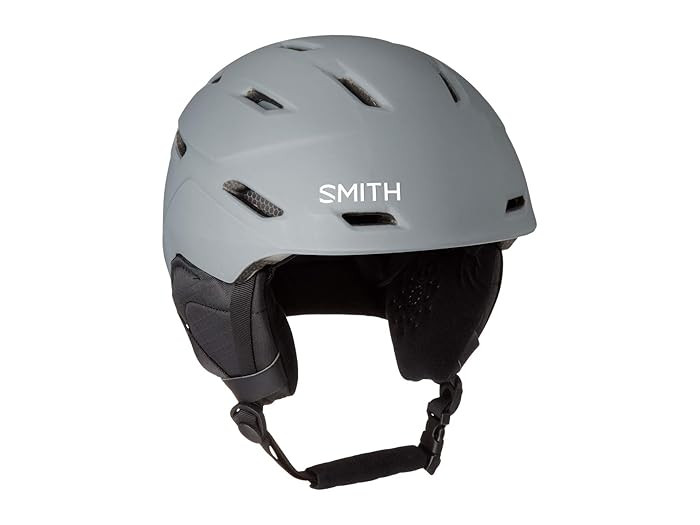 Smith Optics Mission Ski Helmet (Matte Charcoal) Snow/Ski/Adventure Helmet | Zappos